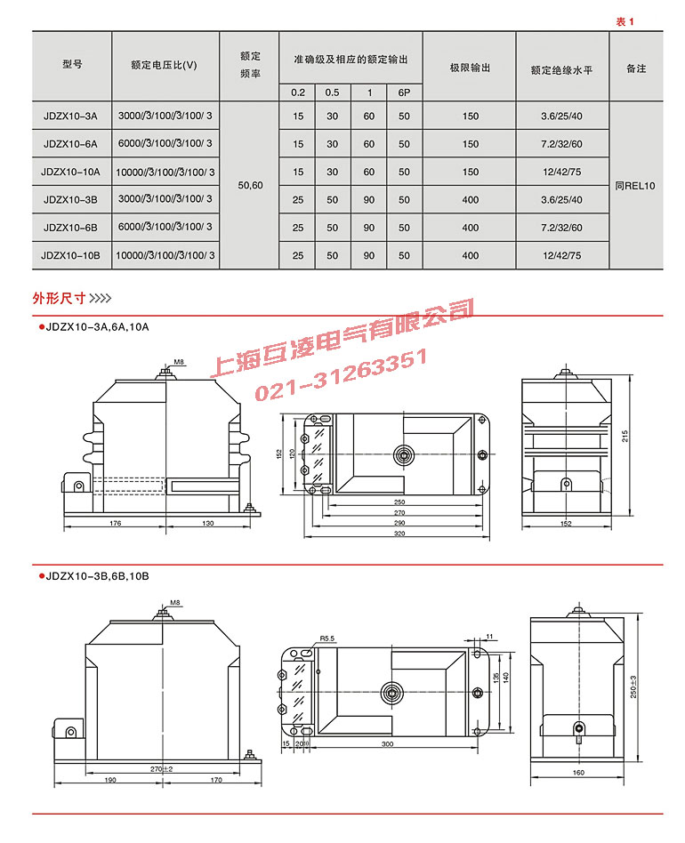 JDZX10-10說(shuō)明書(shū)尺寸圖